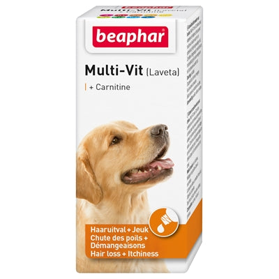 Beaphar Multi-Vit Laveta + Carnitine Hond