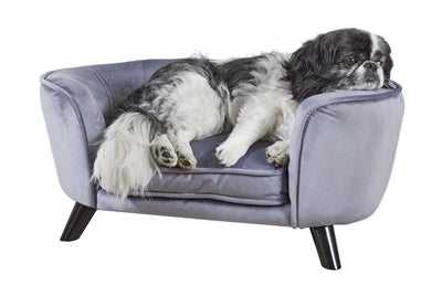 Enchanted Pet Enchanted Hondenmand / Sofa Romy Pewter Grijs