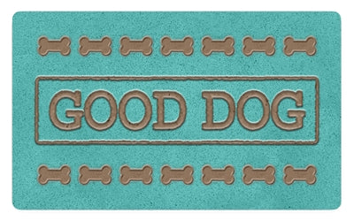 Tarhong Placemat Good Dog Turquoise