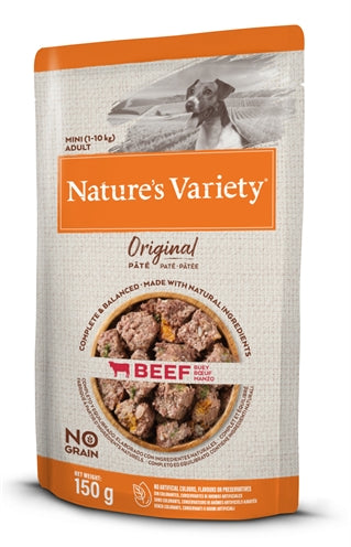 Natures Variety Original Mini Pouch Beef