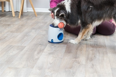 Trixie Dog Activity Strategiespel Ball&Treat Wit / Blauw