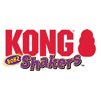 Kong Shakers Bobz Giraf Met Piep Bruin