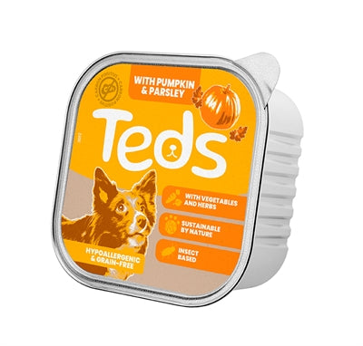 Teds Insect Based All Breeds Alu Pompoen / Peterselie