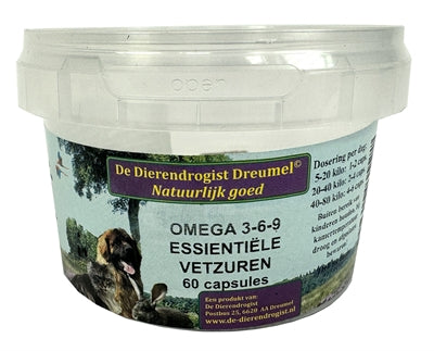 Dierendrogist Omega 3-6-9 Vetzuren Capsules