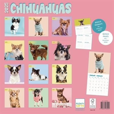 Merkloos Kalender Chihuahua Studio 2025