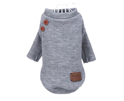 Hoopet dog sweater grey