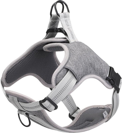 Reflective harness grey