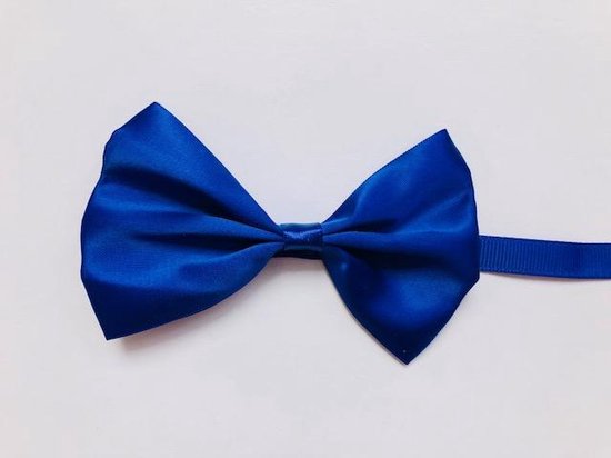 Dog bow tie deep blue