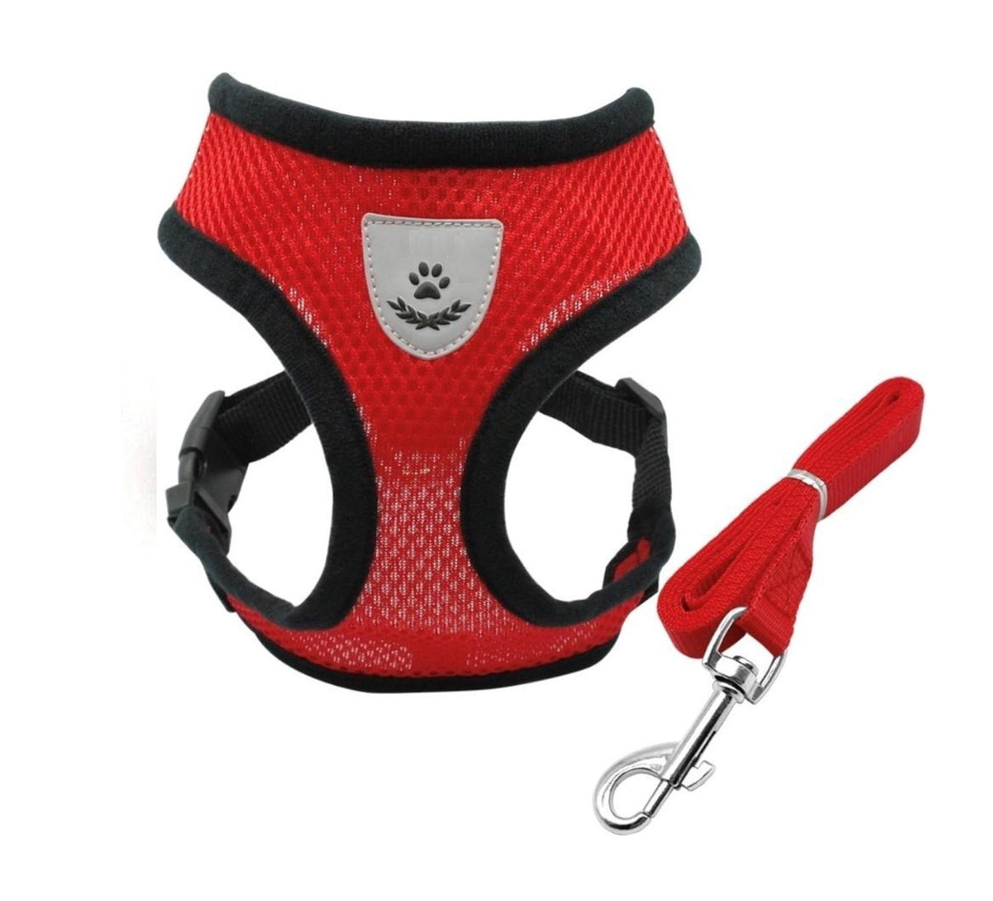 Red dog harness